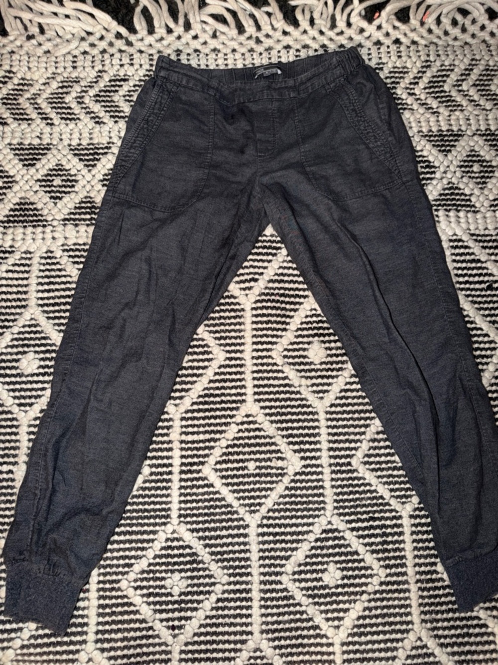 GAP Women's Dark Charcoal Track Joggers